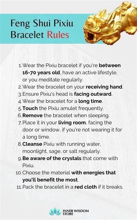 pixiu bracelet facing direction|15 Rules: How To Use Pixiu Bracelet For Money .
